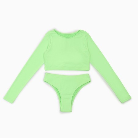 Female separate mocalist Minaku with a scarf color green, size 42-7