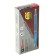 Ballic handle with erased ink, line 0.8 mm, blue rod, tinted body with rubber holder, mix