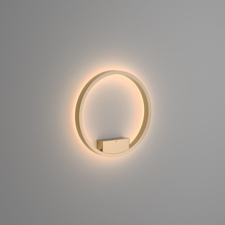 Bra Maytoni Mod058WL-L25BS3K, 1XLED, 25W, 40x40x40 cm, 1200lm, brass color