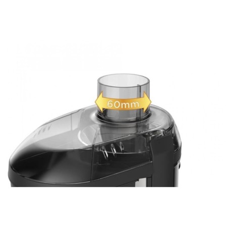 Moulinex Ju420D10 juicer, centrifugal, 400 watts, 2 speeds, 1.25 l, silver-3