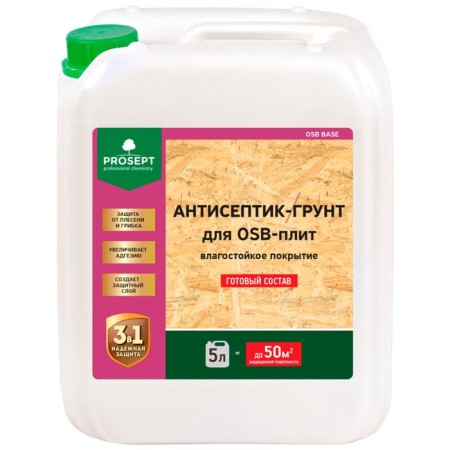 Antiseptic Ground for OSB-stamps Prosept OSB Base, 5 liters