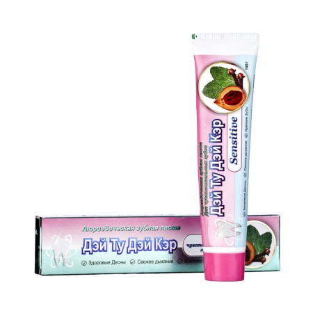 Ayurvedic toothpaste "Day Tu Day Car", for sensitive teeth, 100 g