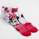 Disney tights "Minnie Mouse", red/white color, 104-110 cm