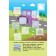 Reusable stickers. Superflowers with reusable stickers. 320 puzzles