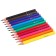 Colored pencils in a tube, 12 colors, trihedral, transformers