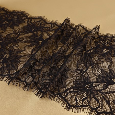 Lace cilia, 210 mm × 3 ± 0.5 m, black color-2