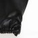 Gloves of wives 24*1*9 cm, leather claim, without insulation (c), dimensionless, gum cuff, black