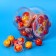 Chewing gum with sour filling “Brush Bubble! Smiley balls ", 10 g