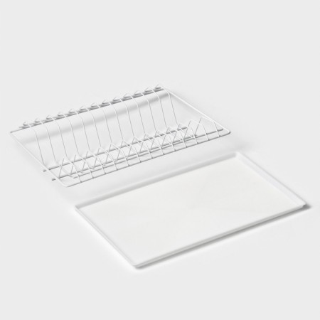 A set of dishwasher with a panel for a cabinet 40 cm, 36.5 × 25.6 cm, white color-3
