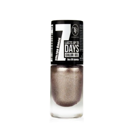 Nail polish tf color gel, tone 277 platinum, 8ml
