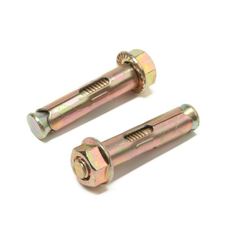 Anchor bolt scrap, with a nut, galvanized, 10x50 mm, 110 pcs