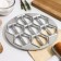 Form for sculpting dumplings of the share, d = 24 cm, 7 cells