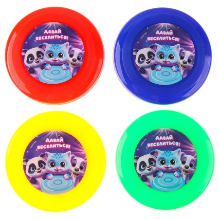 Flying saucer 18cm "animals" in showbox-2