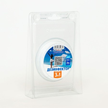 Slow stabilized chlorine Aqualeon, complex, 200 g, 1 pc.-4