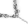 The Gladiator chain spiral weaving, the color of silver, 50 cm
