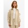 Women's shirt minku: casual collection beige color in cage, river 48