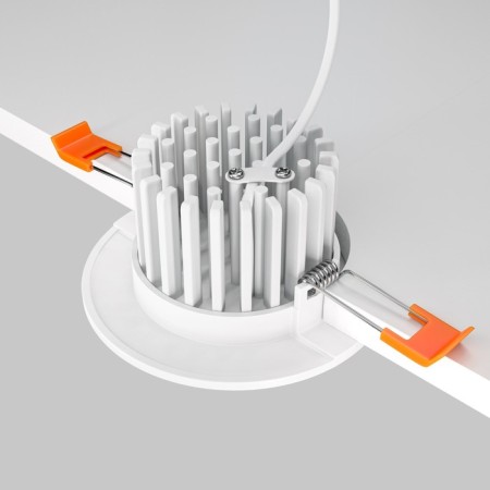 The built-in lamp Technical DL038-2-L7W, LED, 7 W, 90x90x45 mm, 500 lm, 3000k, white-5