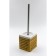Joy Home toilet, ceramics, white with a bamboo frame