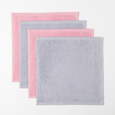 Set of terry towels Happy 30x30 cm - 4 pcs, 100% cotton 340 g/m2-1