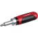 Reversible screwdriver bison 25040, with nozzles 29 pcs.