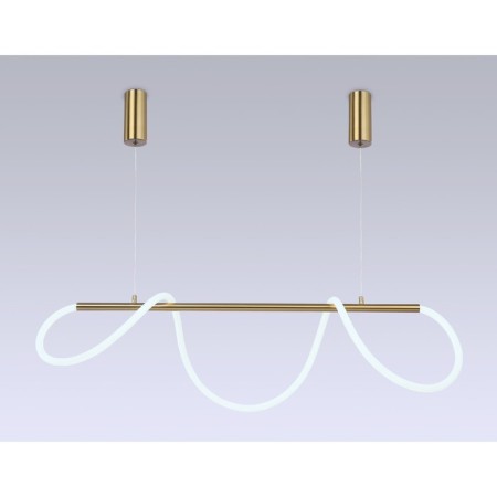 LED LED suspension with the remote control Ambrella Light, Line, FL10535, LED, 53 W, 3975LUM, 3000-6400K, Brass color-2