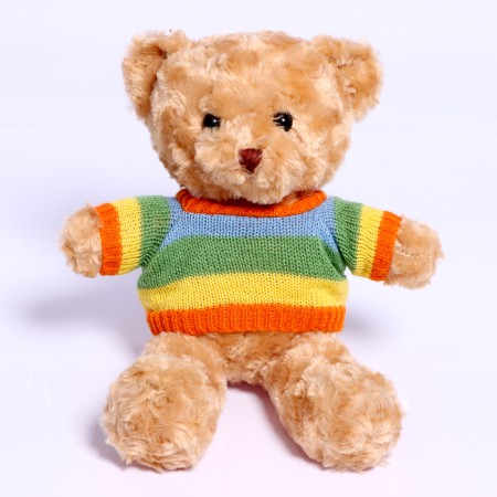 Soft toy "Bear in a T -shirt", Mix colors-6