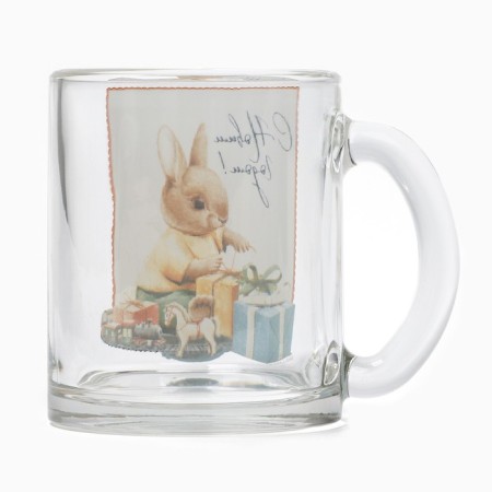 New Year. Bunny mug 300 ml-2