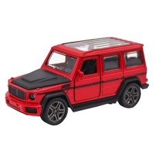 Машинка инерционная Funky Toys «Джип», Die-Cast, с люком, открывающиеся двери, 1:32, цвет красный