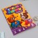 White cardboard A4, 8 sheets unilateral unilateral “September 1: Funny animals” 200 g/m2