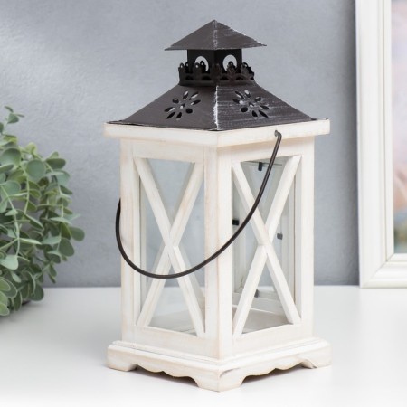 Summary of the tree on 1 candle "Lantern with shutters" Bezh 28x12.5x12.5 cm-3