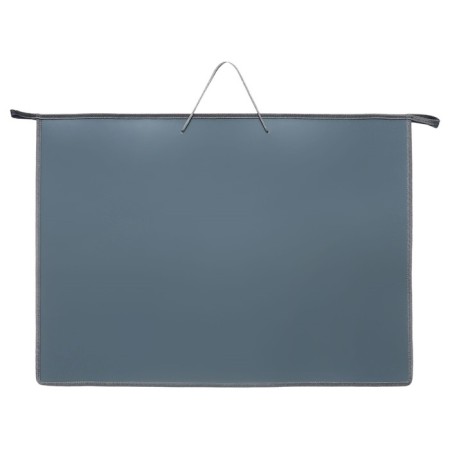 A2 folder with handles, 640 x 470mm, plastic, lightning from above, PM-A2-35, gray-6