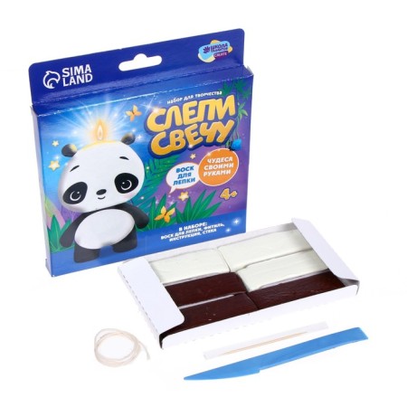 With your own hands. Blind the candle "Pandochka", a set for creativity-1