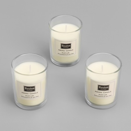 A set of aromatic candles "Aroma Candle", an orange flower, 3 pcs-4