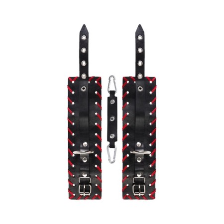 OCHs with red edging Pecado BDSM, skin, black-5