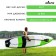 SUP Board inflatable Touring Kelpie 11.5 ", 347x80x15 cm