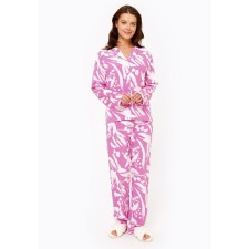Female set: blouse, pants kayri, size XS, purple color