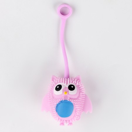 Bloody rubber hornet light “owl”, Mix color, in showbox-2