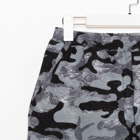 Male shorts, camouflage, size 50-6