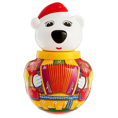 Nevalyashka Small White Bear "Tyoma", mix-5