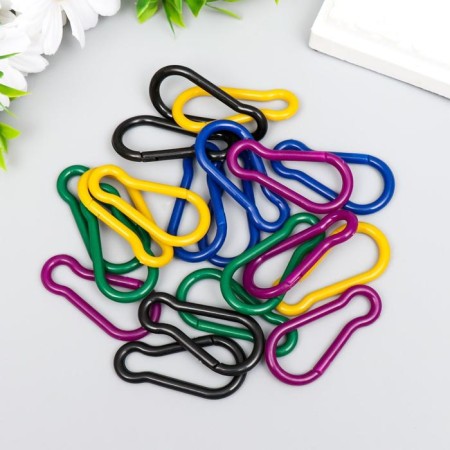 Carbin plastic "Color" mix 4.7x2.2 cm