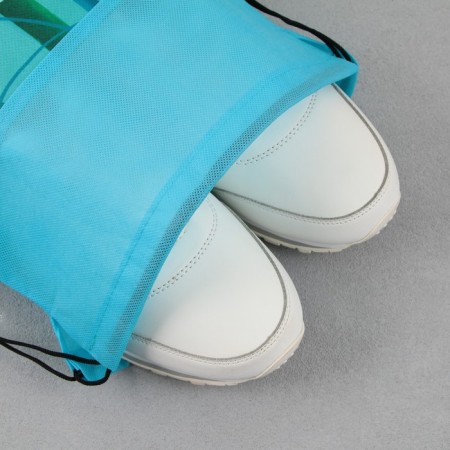 Dinotime shoe bag, non -core canvas, size 30 x 40 cm-5