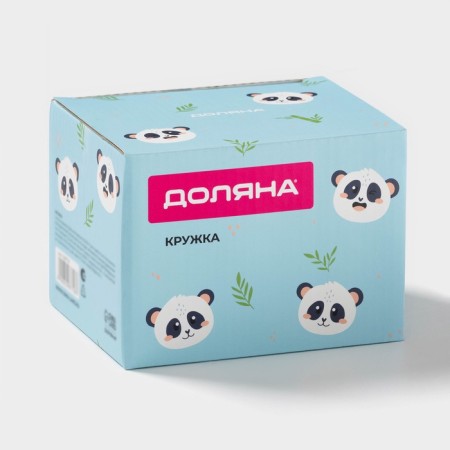 Panda Dolyana mug, 490 ml, white-3