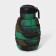 Water bottle folding "Militari", silicone, 500 ml, 7 × 21 cm, green color