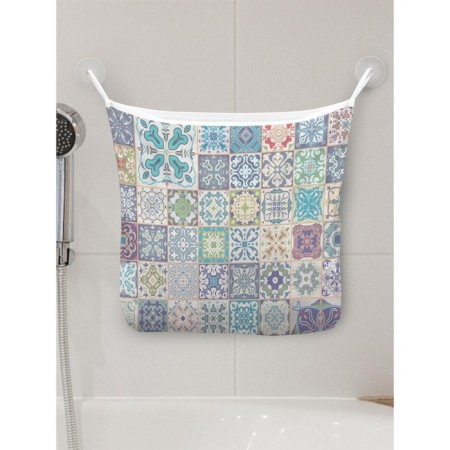 Organizer in a bath on suction cups "Fantasy stream", for storing toys and trifles, size 33x39 cm