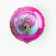 Foil ball 18 "Happy Birthday", doll, circle, with a substrate