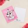 A postcard mini “only for you”, hare, 8.8 x 10.7 cm