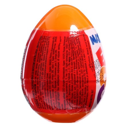 Toy "Cheburashka", in the plastic egg of Magic EGG, with a caramel 10g-1