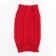 Sweater with openwork viscous, M (DS 26, Osh 26, OG 28-46 cm), Red