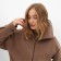Bomber (jacket) Women's minku: casual collection, beige color, rr 48