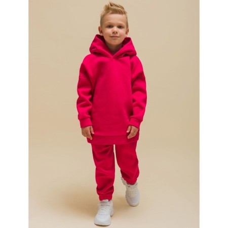 Children's sweatshirt, height 110 cm, fuchsia color-6